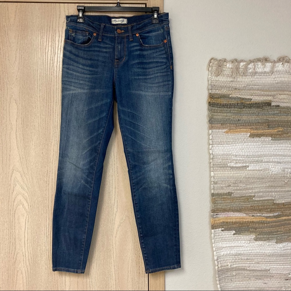 Madewell 9” rise skinny skinny jeans sz 29
